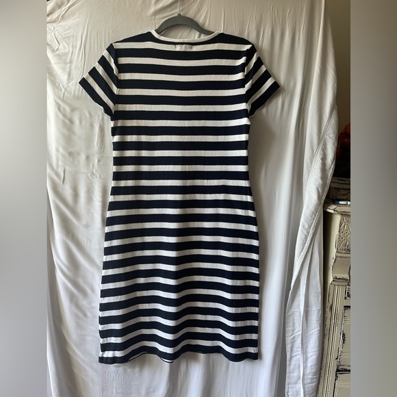Chaps Striped Nautical Dress - Picture 4 of 9